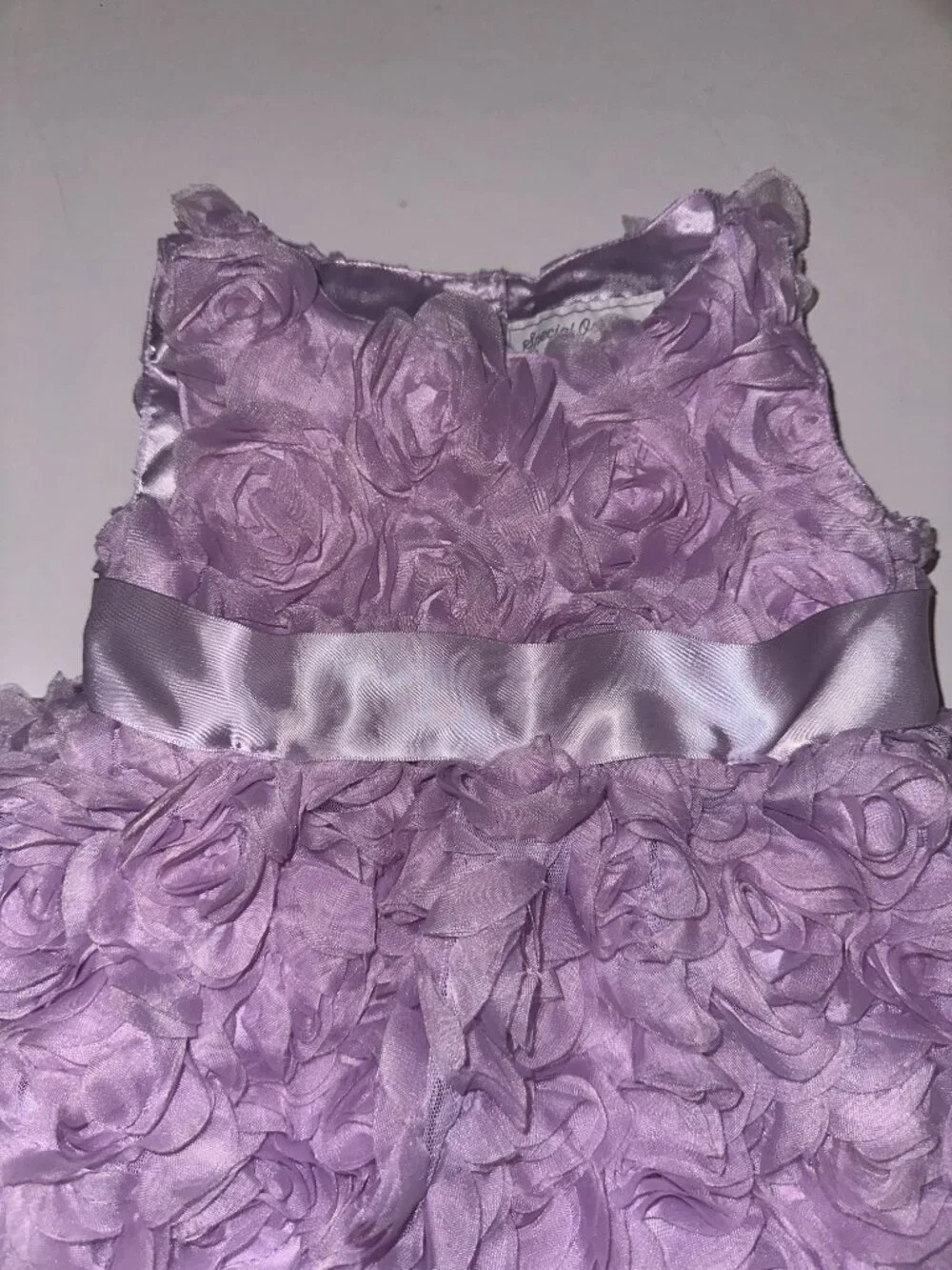 Gymboree Flower Dress Toddler Girls 2T Purple Excellent Special Occasion